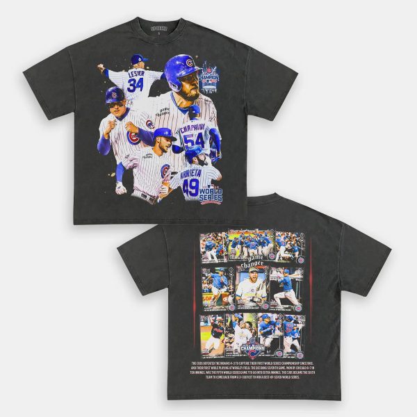 2016 WORLD SERIES CHAMPS - CUBS TEE - [DS] - Image 3