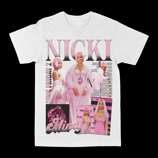Nicki Minaj "Pink Friday 2" Graphic Tee - Image 2