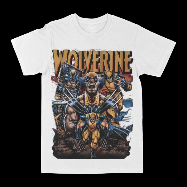 Wolverine "Claws Out" Graphic Tee - Image 2