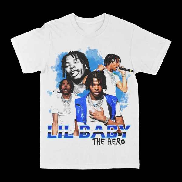 Lil Baby "The Hero" Graphic Tee - Image 2