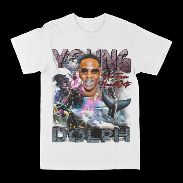 Young Dolph "Hand Outs" Graphic Tee - Image 2