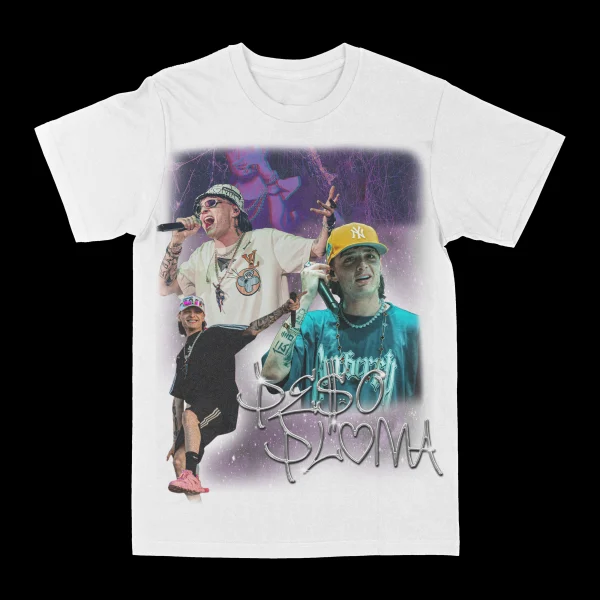 Peso Pluma "Mic'd Up" Graphic Tee - Image 2