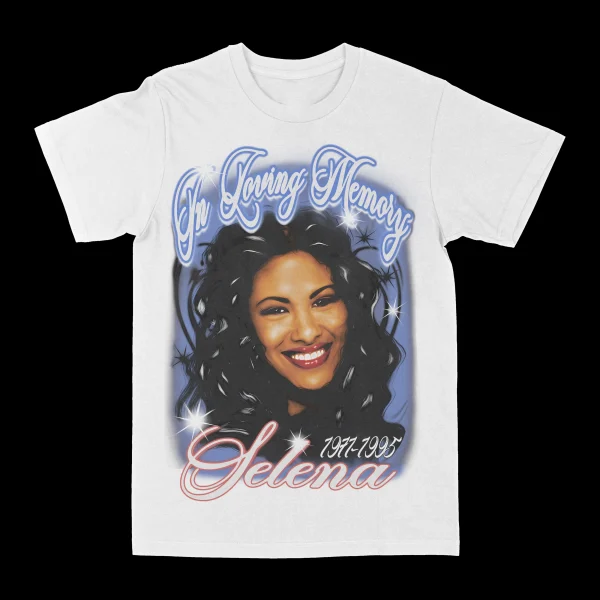 Selena "In Loving Memory" Graphic Tee - Image 2