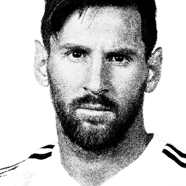 LIONEL MESSI WHITE TEE - Image 2