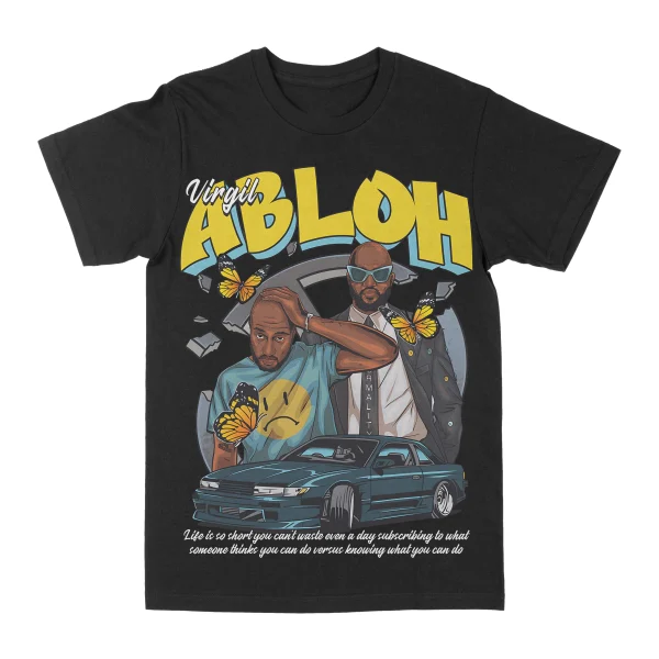 Virgil Abloh "Wasted Days" Graphic Tee