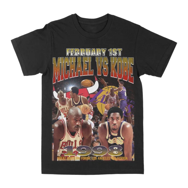 Mike Vs Kobe Graphic Tee