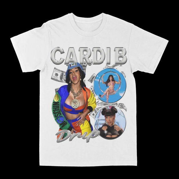 Cardi B Graphic Tee - Image 2