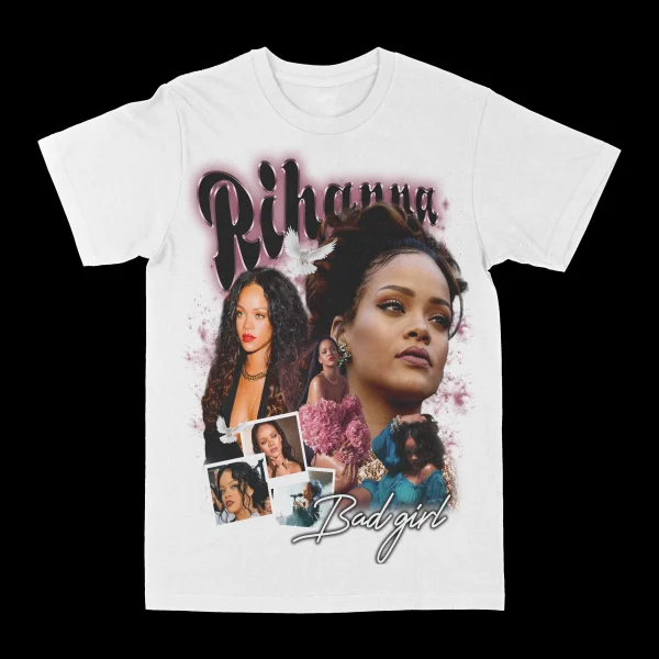 Rihanna "Badgirl" Graphic Tee - Image 2
