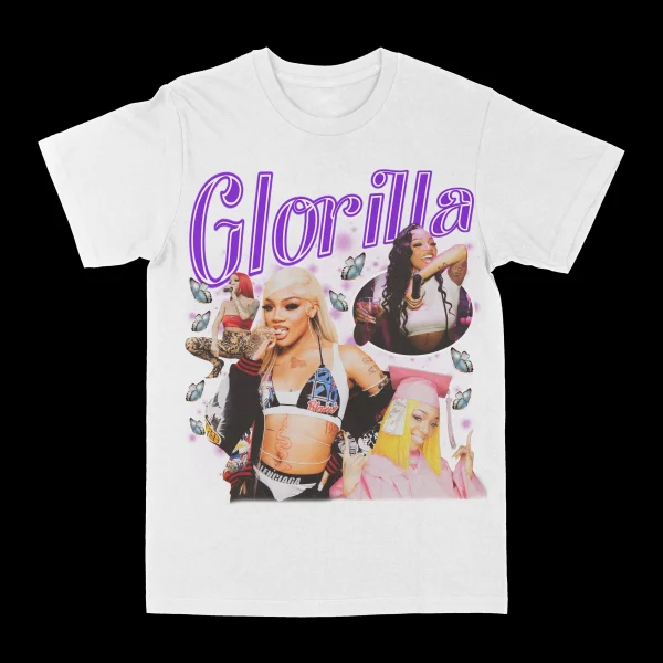 Glorilla Purple Graphic Tee - Image 2