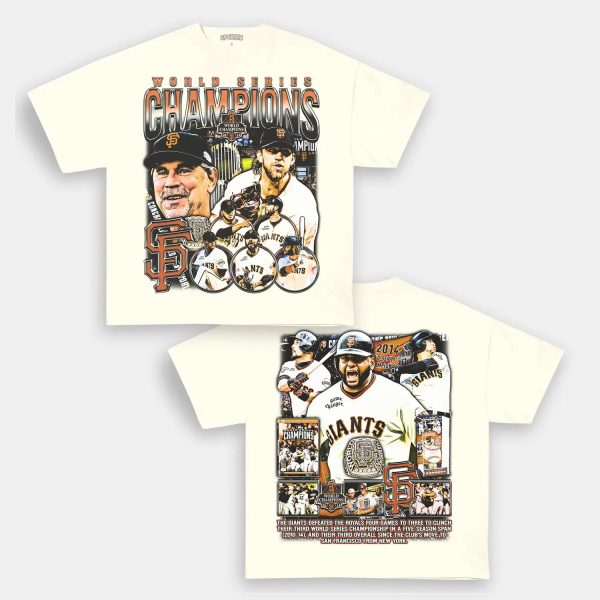 2014 WORLD SERIES CHAMPS - GIANTS TEE - [DS] - Image 3