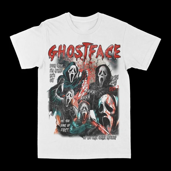 Ghostface Graphic Tee - Image 2