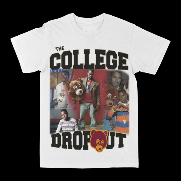 Kanye West The College III Dropout Graphic Tee - Image 2